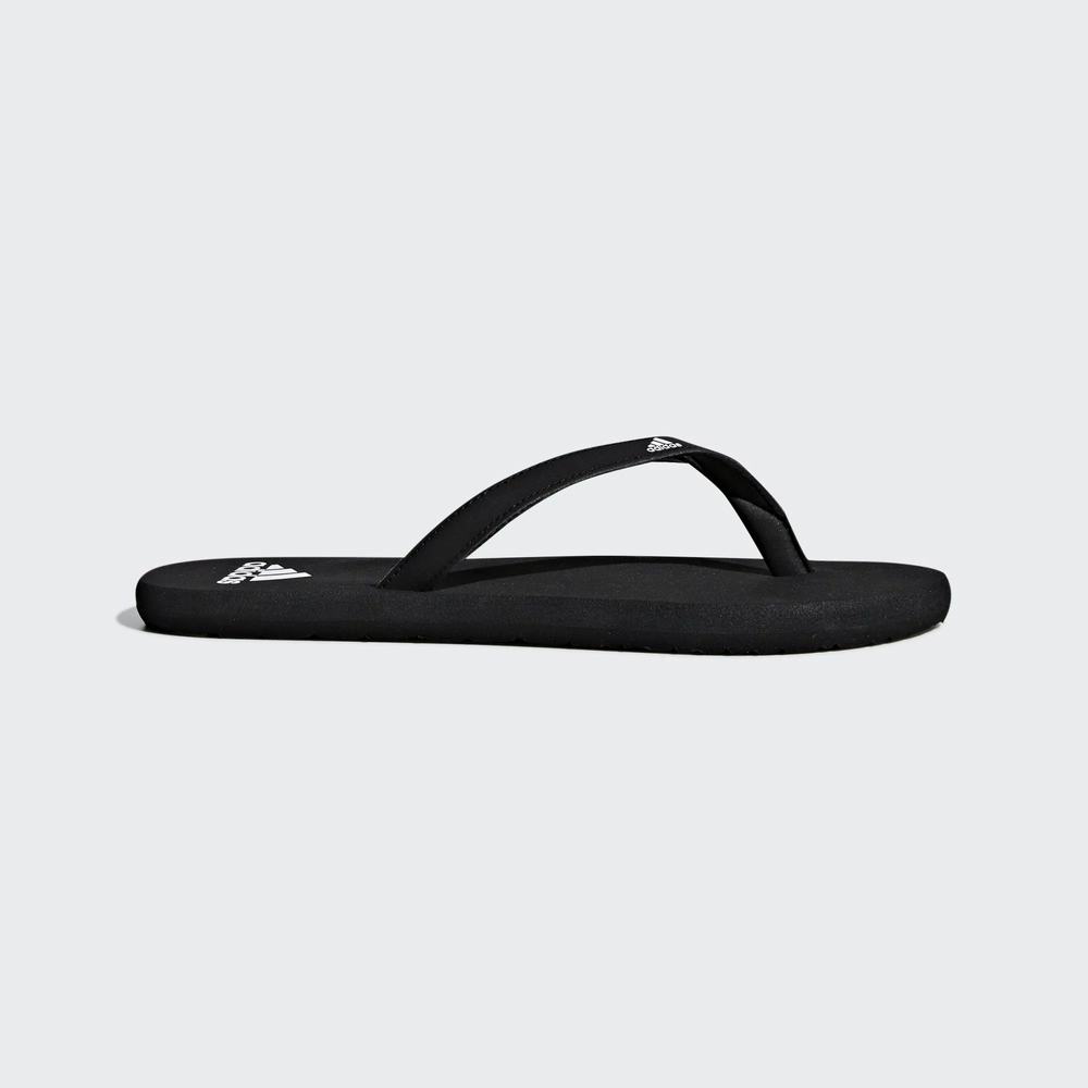 Adidas Eezay Chancletas Negros Para Mujer (MX-43773)